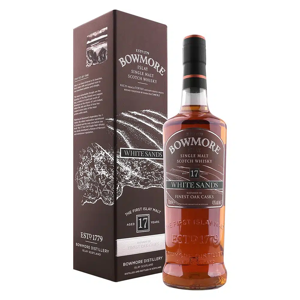 Whisky Bowmore White Sands 17 Anos - Cave Lusa