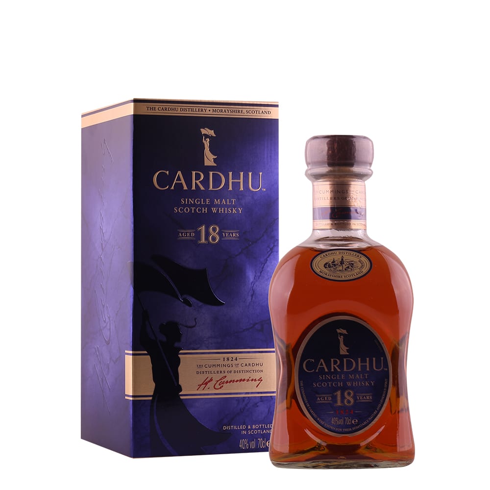 Whisky Cardhu 18 ans - single malt 40% - Cardhu