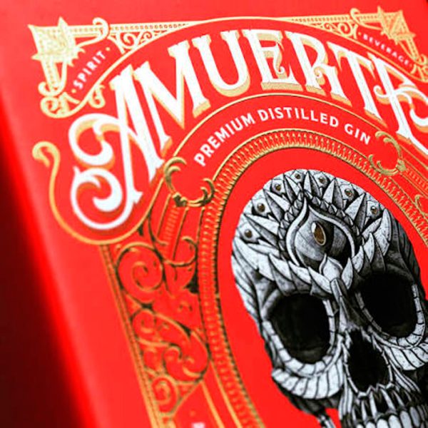 Gin Amuerte Coca Leaf Red Edition