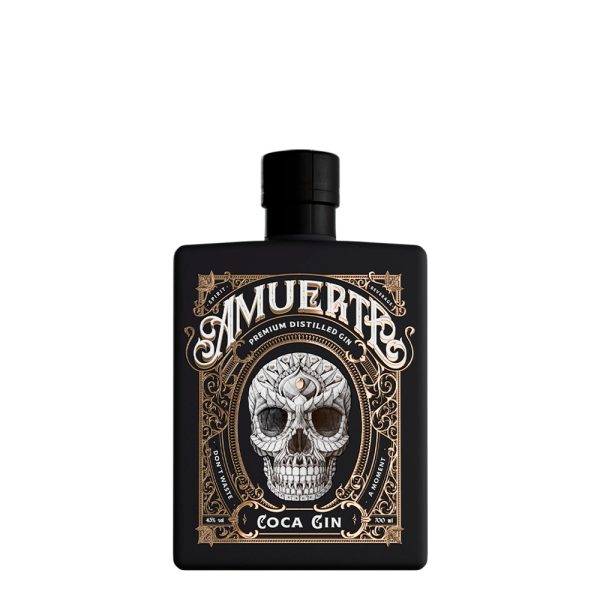 Gin Amuerte Coca Leaf Black Edition