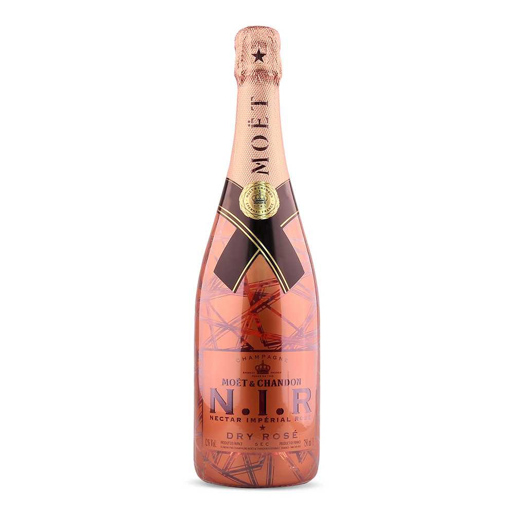 Champagne Moet N.I.R. Nectar Imperial Rosè Dry LUMINOUS - Moet & Chandon