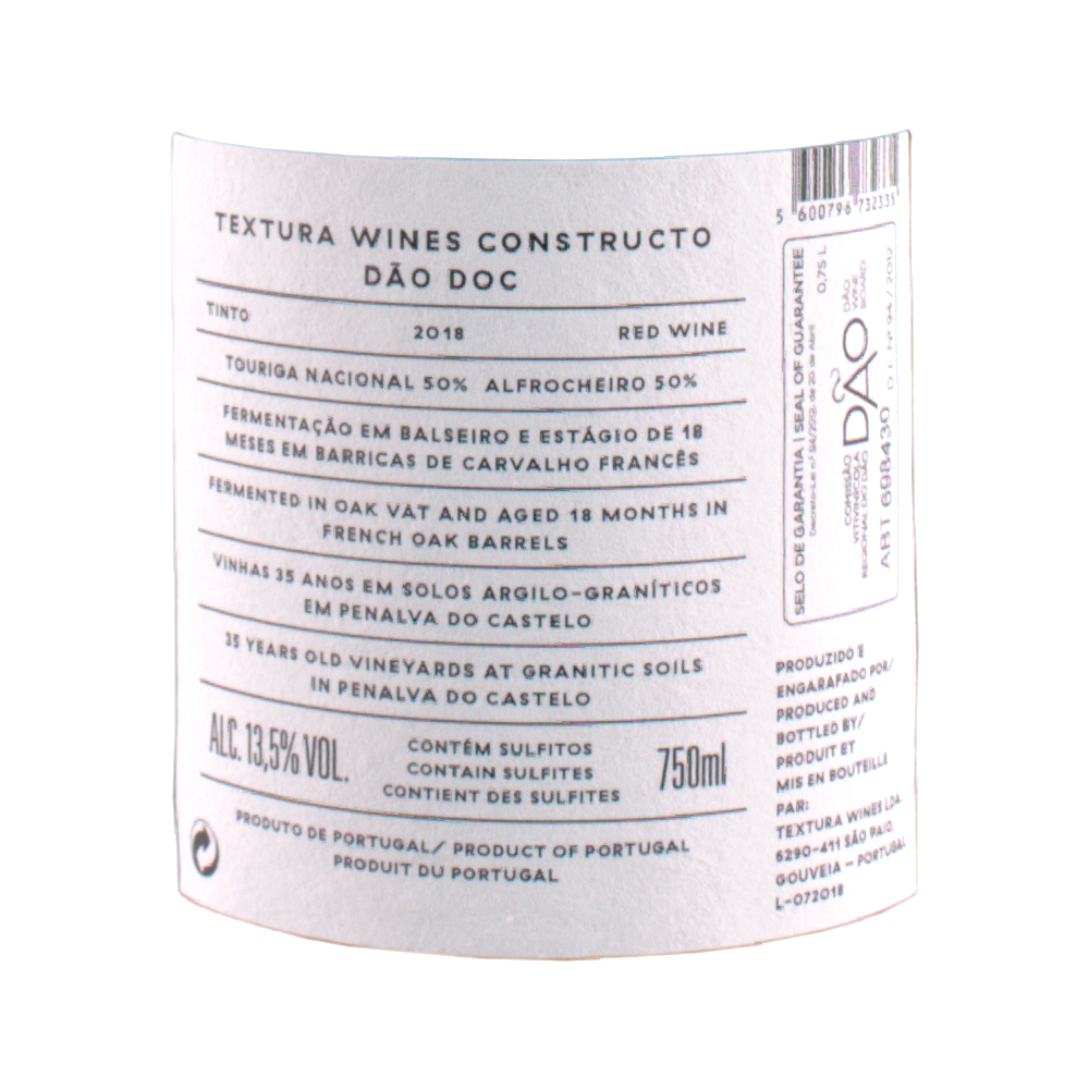 Constructo Red Back Label