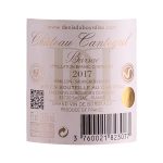 Château Cantegril Sauternes White Back Label