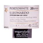 S. Leonardo 20 Anos White Back Label