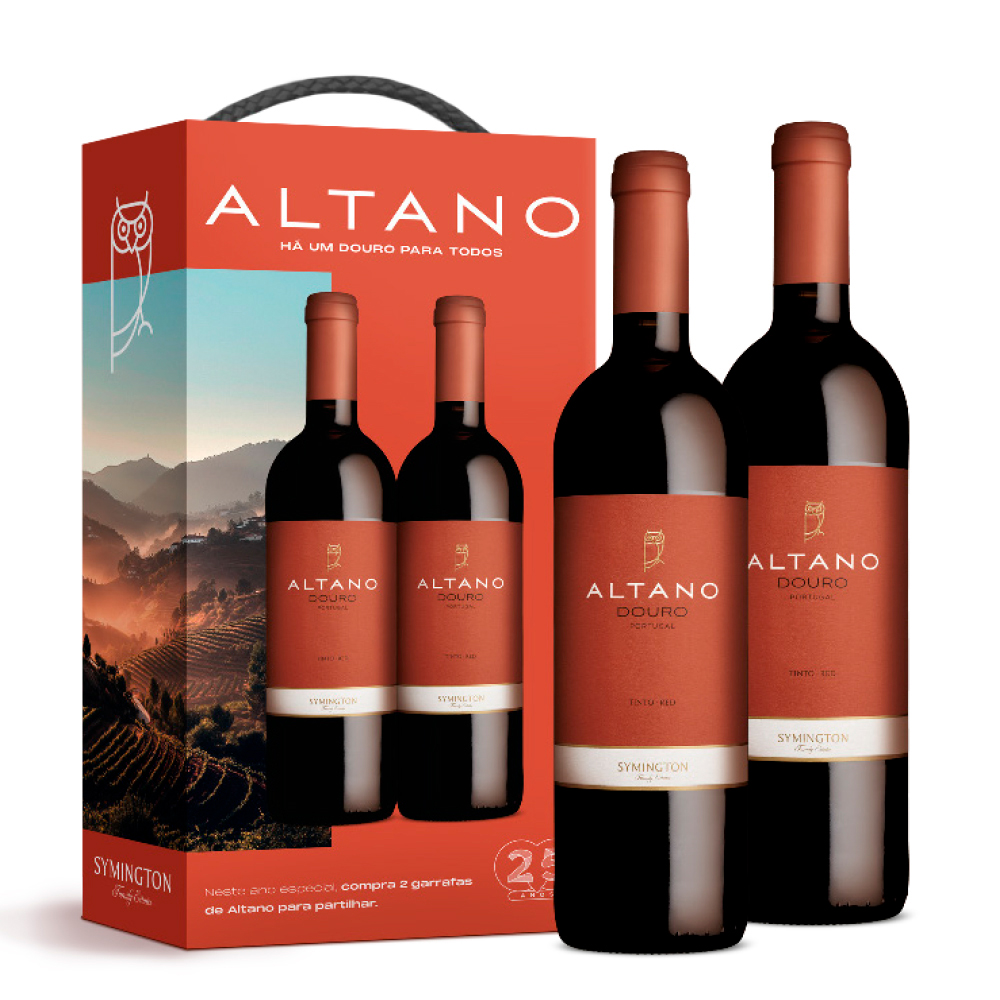 CONJUNTO DOURO ALTANO TINTO 2X75CL