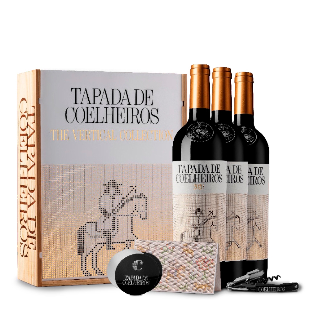 PACK ALENTEJO TAPADA DE COELHEIROS TINTO 3X75CL + 3DROPSTOPS