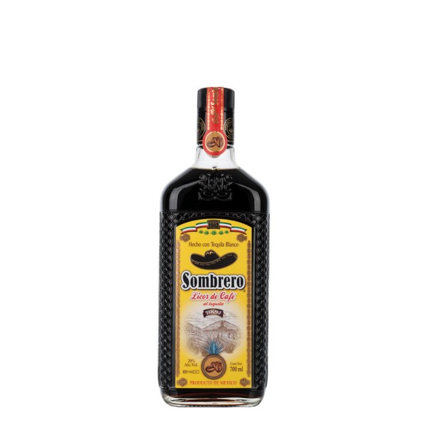 Licor de Tequila Sombrero Café